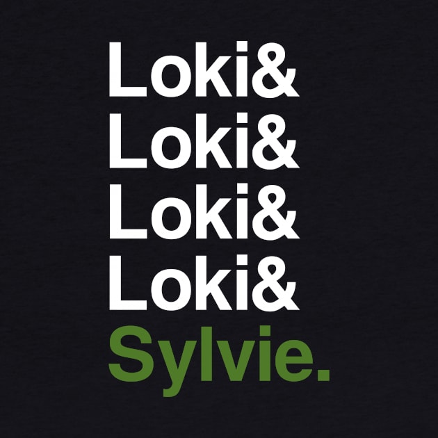 Loki & Sylvie Variants (dark) by fiddleandtwitch